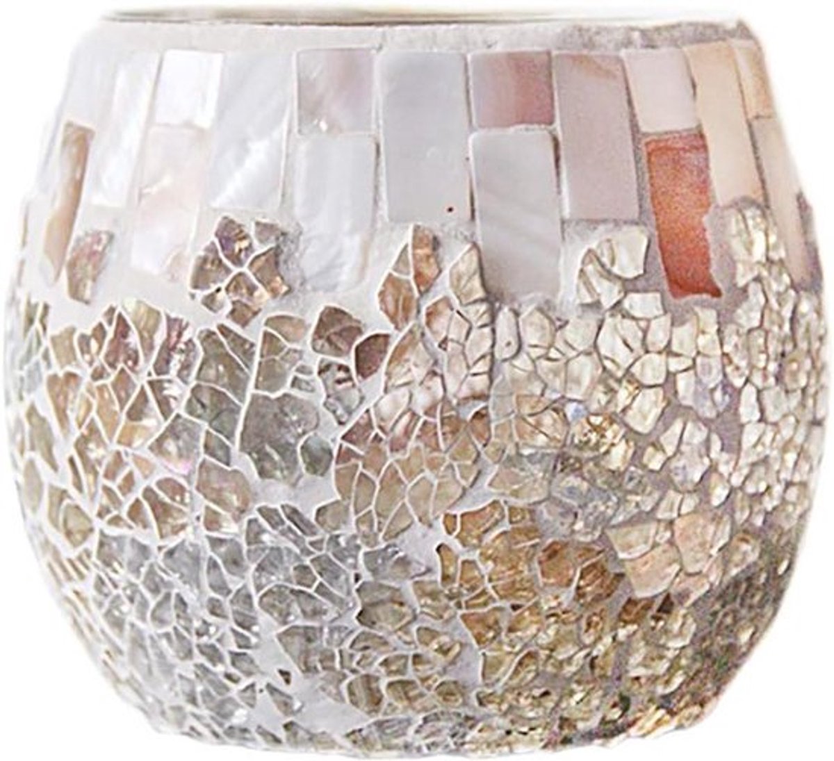 - Kaarsenhouder middenstuk - Theelichthouders - Handgemaakte geschenken - Mozaïekglas - Huisdecoratie - Tafel - Feestdecoraties - Potplanten - Vaas - Geschikt voor - Decoratief gebruik - Multifunctioneel