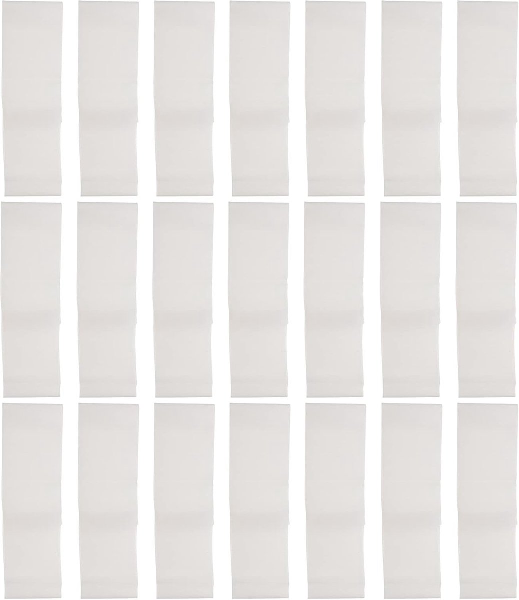 100 Stuks Wegwerp Spa Gezichtsbanden - Rekbare Nonwoven Hoofdbanden voor Vrouwen en Meisjes in Salons (Wit)