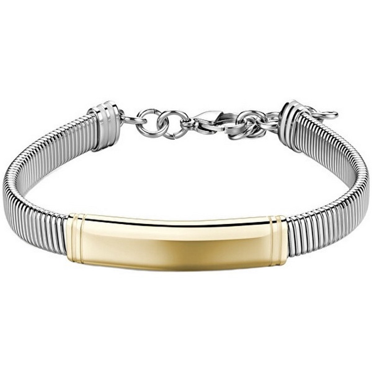BROSWAY RIPTIDE BTD058 STAINLESS STEEL/GOLD-PLATED ARMBAND 1 STUK