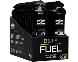 SiS SiS Science in Sport - Beta Fuel - Dual Source energy gel - Neutraal smaak - 1 : 0,8 Maltodextrine Fructose verhouding - 40 gram koolhydraten per gel - 30 x 60ml