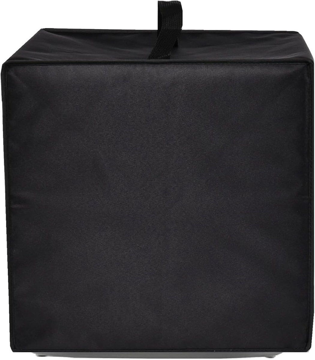 SnelShoppen Heavy Duty Waterdichte Stofhoes voor Air Fryer Geschikt voor Dubbele Stapel XL Hot Air Fryer Zwart 600D Nylon Bescherming tegen