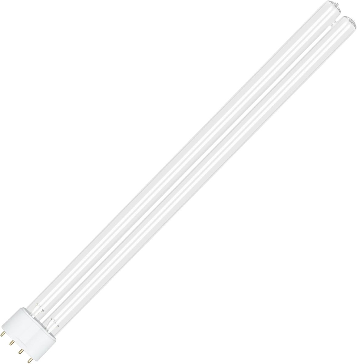 SnelShoppen - UV Desinfectie Lamp 2G11 4 Polig 36W Compact UVC Desinfectie Lamp voor Reinigen en Filtreren van Vijvers, Vissen, Tuin, Park, 1 stuk