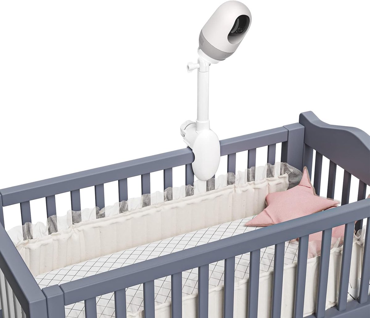 SnelShoppen - Baby Monitor Clip Houder voor Beveiligingscamera, 2K Indoor Camera, Wifi Baby Monitor, Eenvoudig te Installeren, Perfect voor Thuisgebru