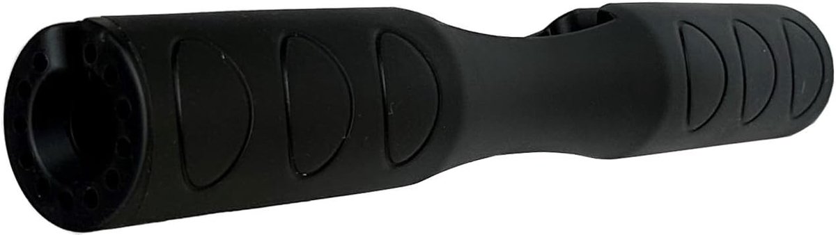 SnelShoppen - Silicone Barbell Squat Pad voor Lunges, Squats, Hip Thrusts, 30 cm, Zwart - Premium Hoogwaardige Bescherming voor Gewichtheffen