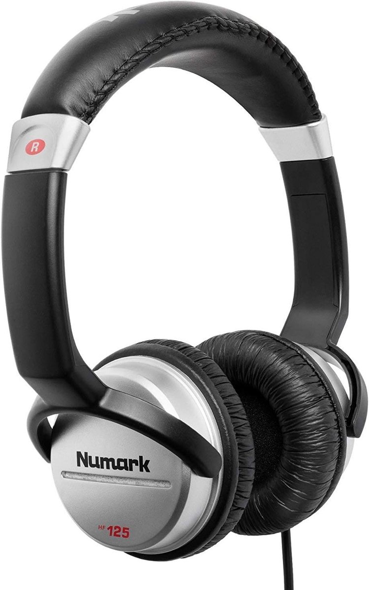 SnelShoppen - DJ Hoofdtelefoon voor Opnemen en Monitoren met 40mm Drivers, 6ft Kabel, Lichtgewicht Ontwerp, Sluitende Achterkant voor Geluidsisolatie