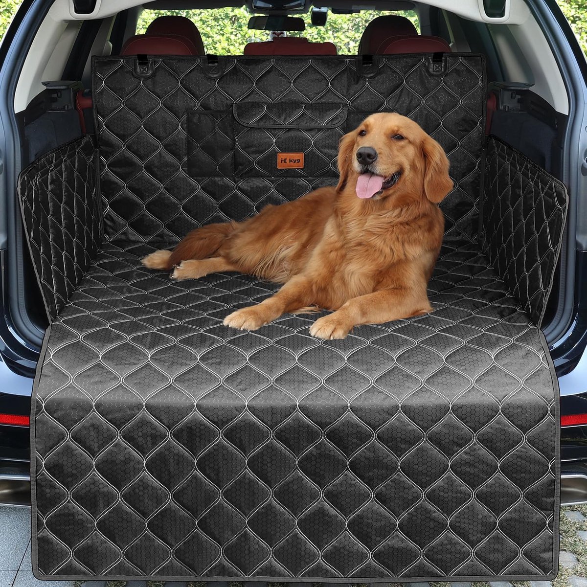SnelShoppen - Trunk Cover voor Honden - Waterdichte Kofferbakbescherming - Antislip, Duurzaam en Eenvoudig te Installeren - Ideaal voor Auto, Camping