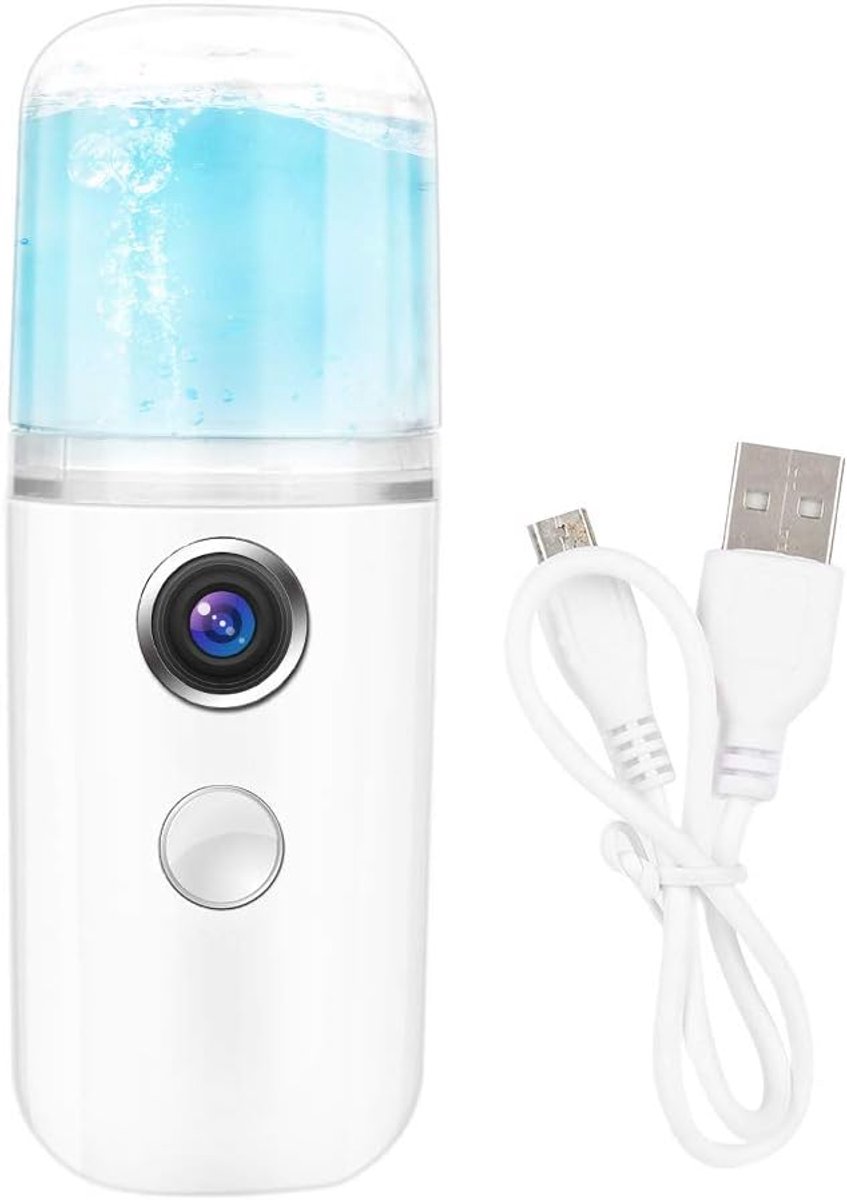SnelShoppen - Nano Atomizer 30 ml - Praktische Mini Vernevelaar voor Huidverzorging - ABS Materiaal - Hydrateert Gezicht, Handen, Lichaam en Haar - Ul
