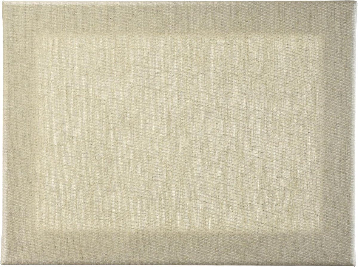 SnelShoppen - Stretcher Frame 30 x 40 cm - 100% Katoen Linnen - Gesloten Structuur - Ideaal voor Olie & Acrylverf - Beige - Perfect voor Schilderen