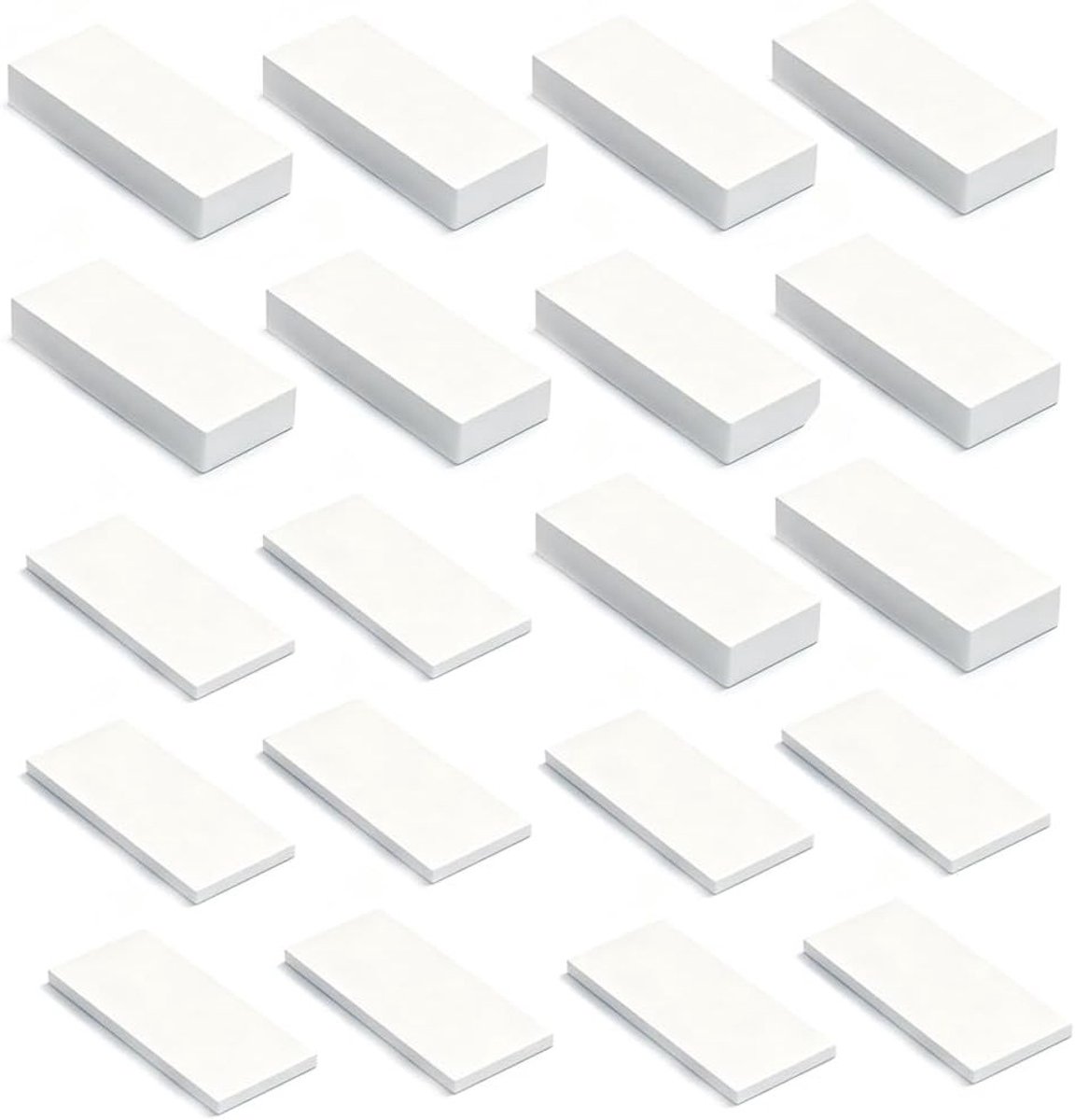 20 stuks EVA-schuim afstandhouders voor wandbescherming, bedaccessoires en wandbekleding | Sterke hechting, eenvoudige montage en veelzijdige toepassingen voor optimale bescherming