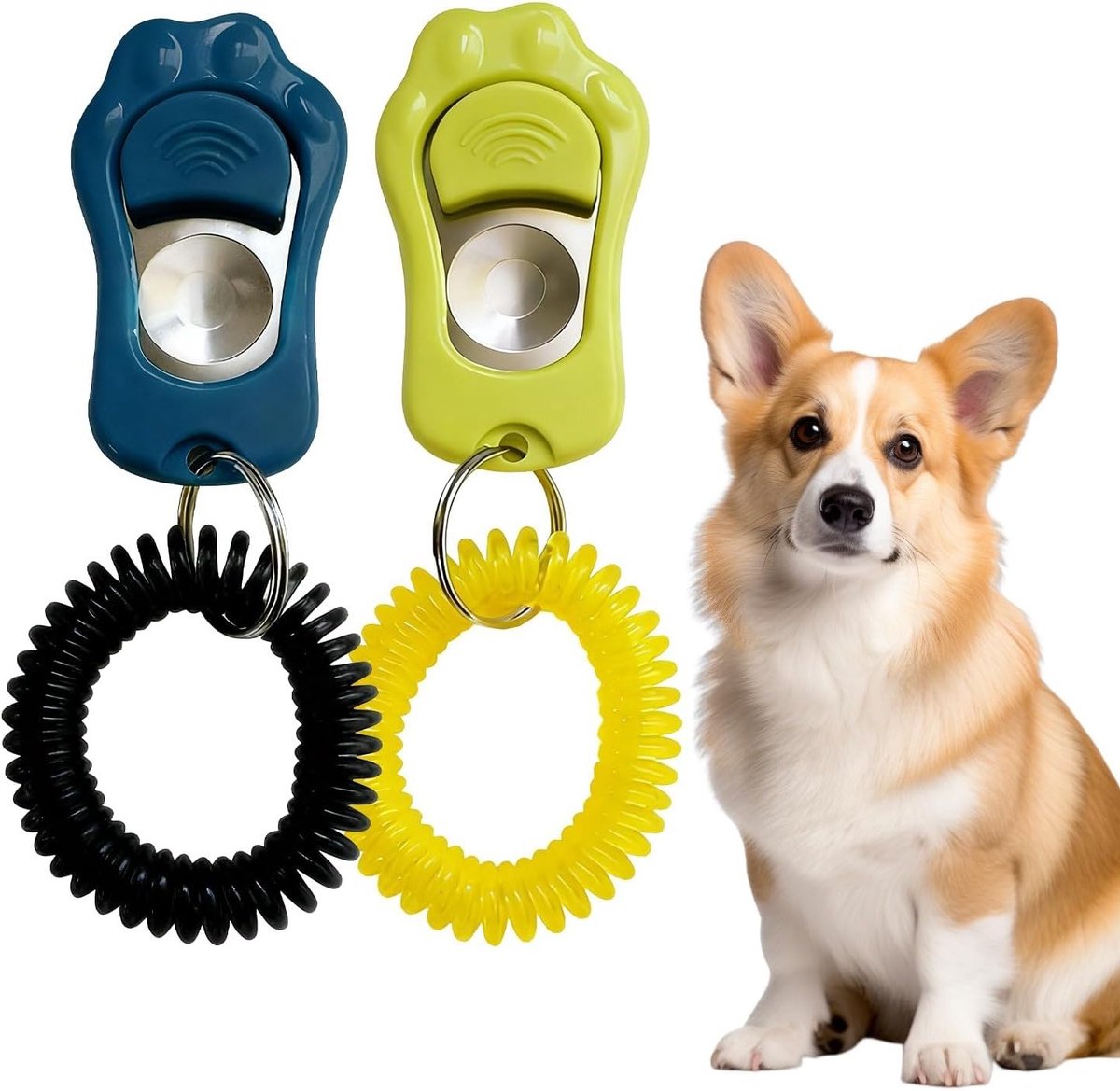 2 Stuks Ultrasone Hondenfluitjes voor Training, Verstelbare Frequentie, Geschikt voor Honden, Katten en Vogels | Duurzaam en Draagbaar, Ideaal voor Gehoorzaamheid, Gedragscorrectie en Herinnering