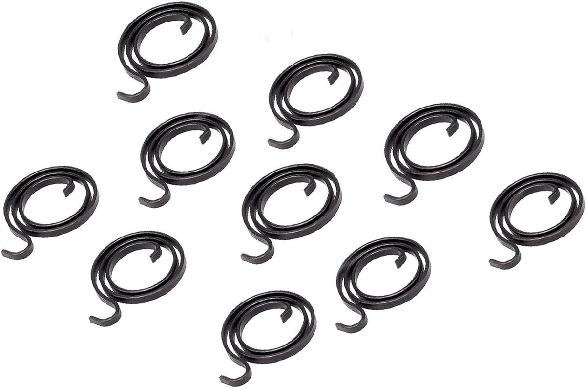 SnelShoppen - Door Handle Springs - Vervangende Veertjes voor Deurgrepen, 10 Stuks, Roestvrij Staal, Duurzaam, Voor Deurhandleiding Reparatie
