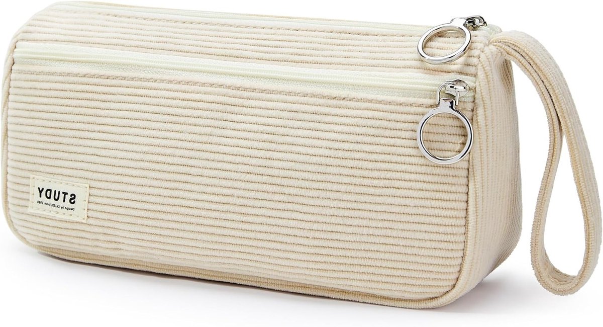 Grote Capaciteit Pennen Etui voor Schoolbenodigdheden, Make-up Tas en Organiser met Rits voor Kinderen
