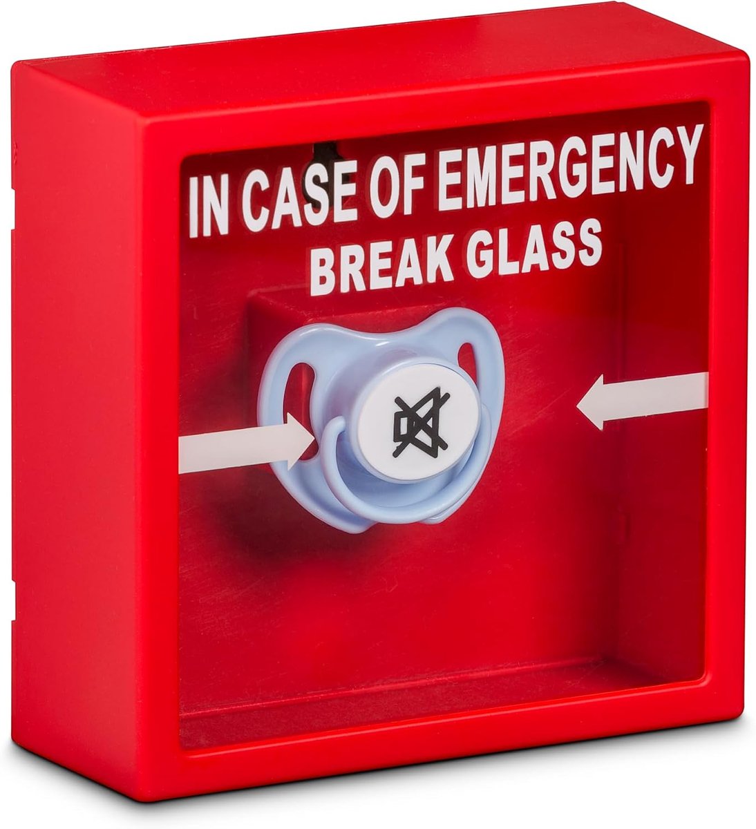 SnelShoppen - Froster Baby Emergency Frame - In Case of Emergency Break Glass, Baby Shower Gift, Expectant Parents, Humor, Decoratie, 1 Stuk