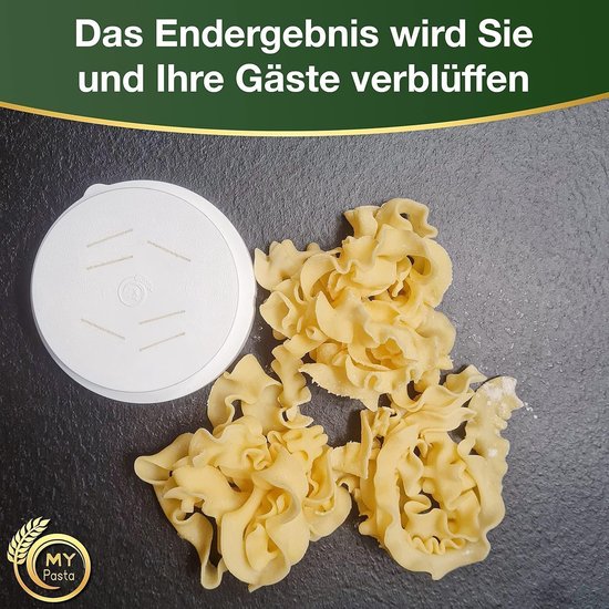 SnelShoppen - Mafaldine Pasta Die voor Pasta Machine - Geschikt voor Philips Avance 7000 - Pastadisc voor Zelfgemaakte Pasta - Ideaal voor Keuken, Fee van Snelshoppen — afbeelding 2