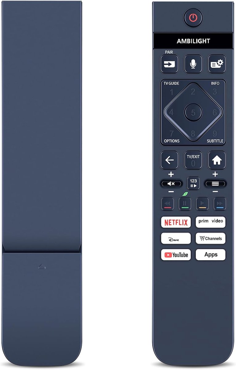 SnelShoppen - IR Vervangende Afstandsbediening voor Smart-TVs 4K OLED Compatibel met Diverse Modellen - Geen Programmering Nodig - Ideaal voor Thuisge