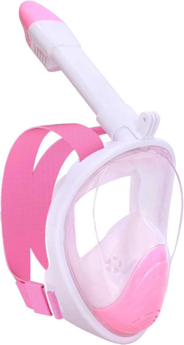 Thijox - Duikmasker Volgelaatsmasker, Opvouwbaar Snorkelmasker met 180 Graden Gezichtsveld en Camerahouder voor Volwassenen en Kinderen, Perfect voor