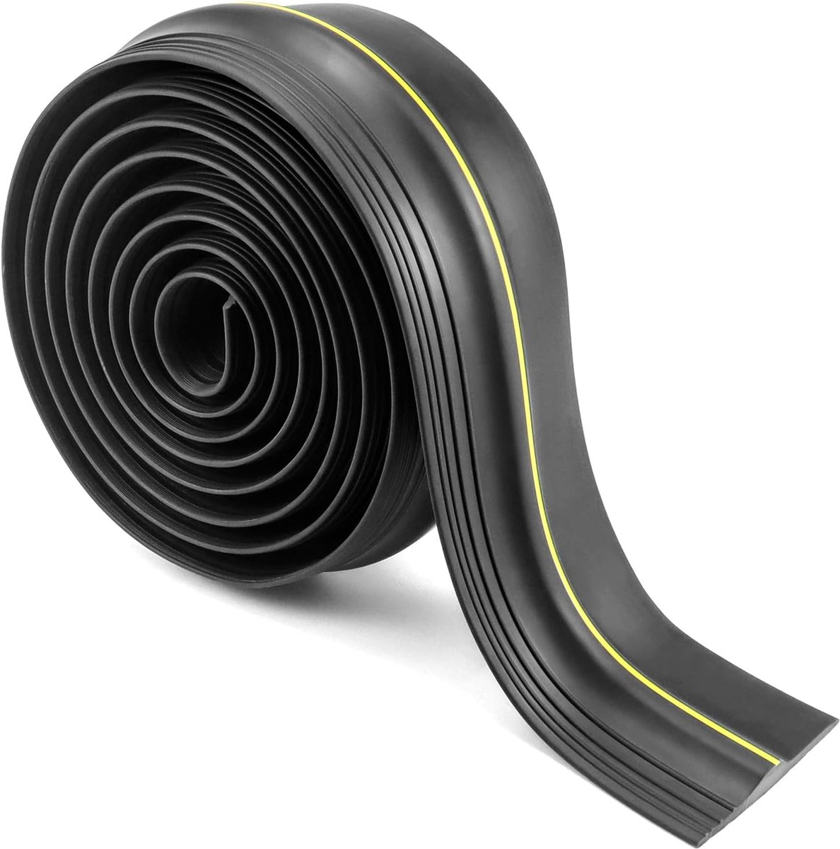 SnelShoppen - Garage Deur Dorpel Seal 3M - Rubber Dichtingsprofiel - 90mm Breed - Wind- en Waterdicht - Energie Besparend