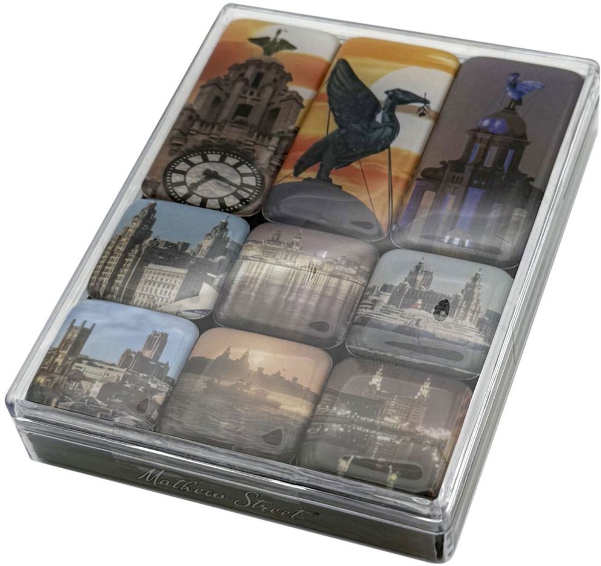 The Beatles - City Of Liverpool Photos Koelkastmagneet - Multicolours
