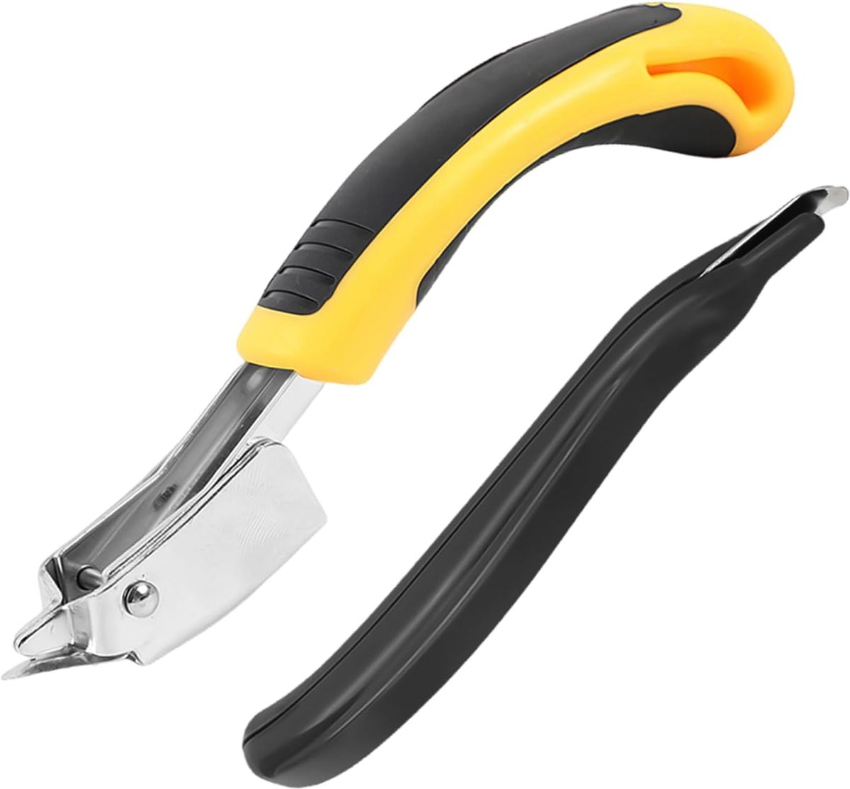 Handheld Nagelverwijderaar - Set van 2 stuks - Zwart en Geel - Perfect voor meubels en houten kasten - ShopVlot