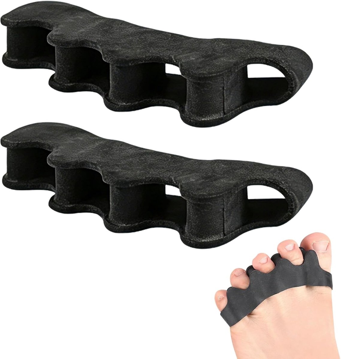 Spreiders voor Tenen bij Hallux Valgus – Bunion Correctie, Voetmassage, Yoga en Tenoefeningen voor Unisex Gebruik