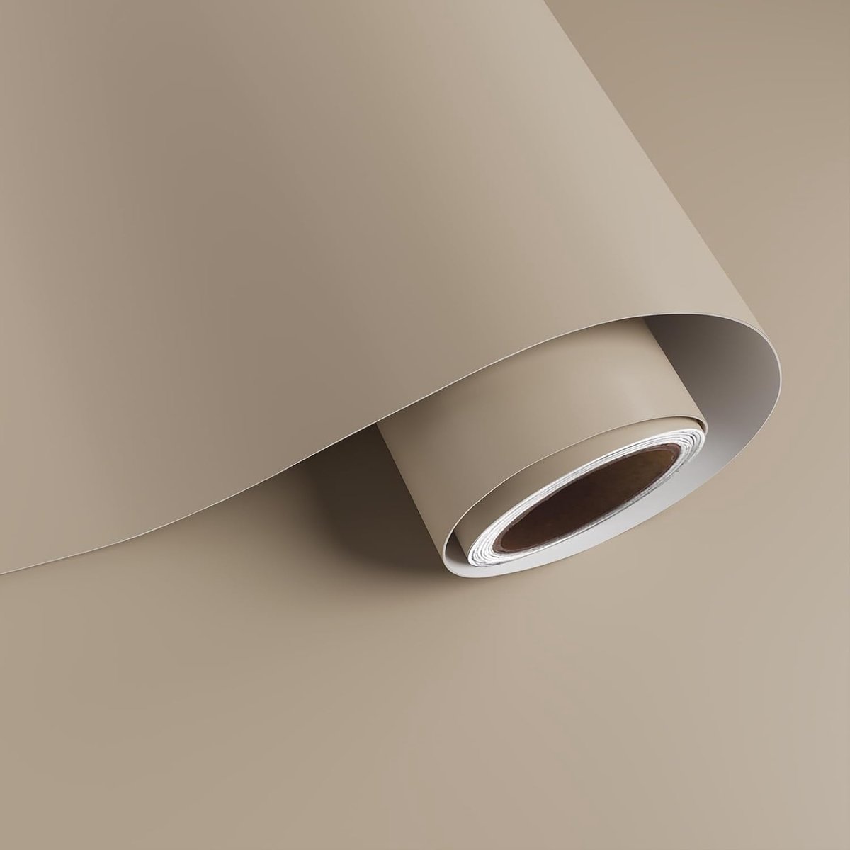 Zelfklevend behang lichtbruin 40cmx200cm - vinyl folie - waterdicht - ideaal voor meubels - ShopVlot