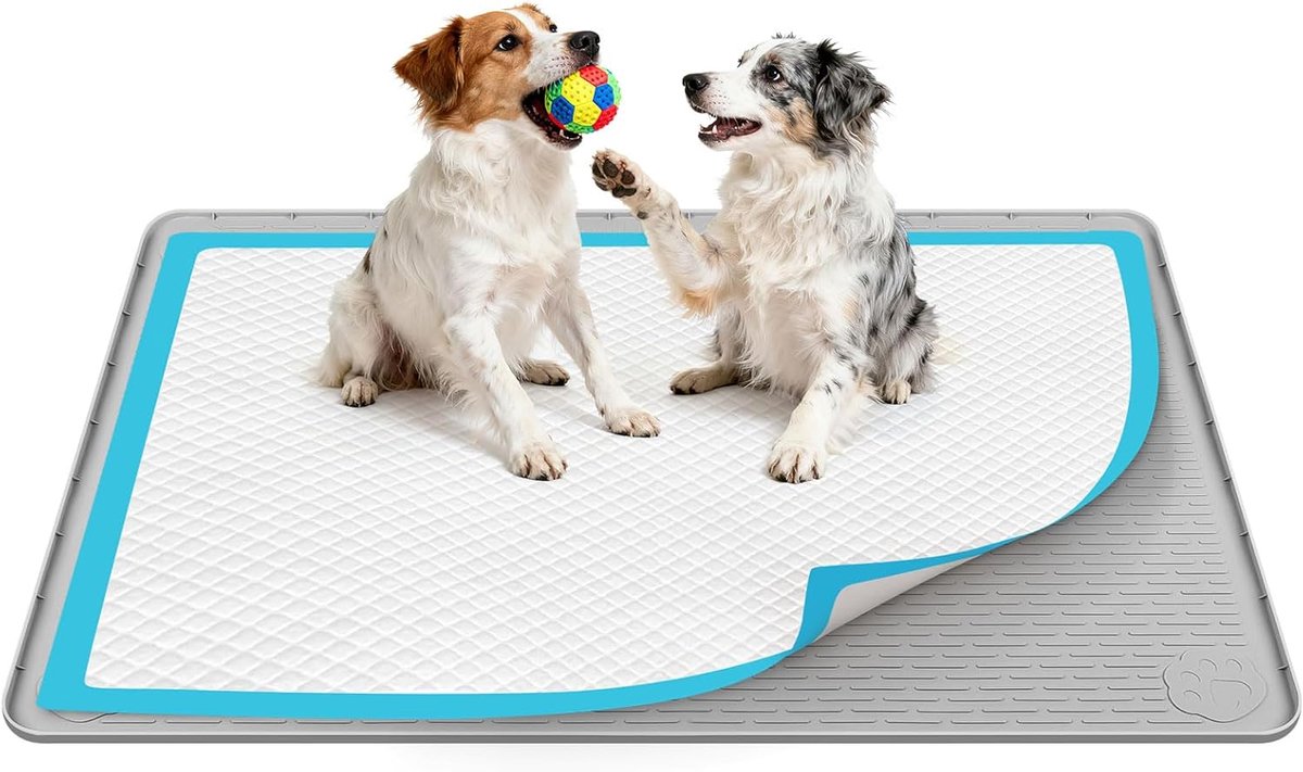 Hondentraining mat - niet-slip silicone - eenvoudig schoon te maken - ideaal voor puppy zindelijkheid - ShopVlot
