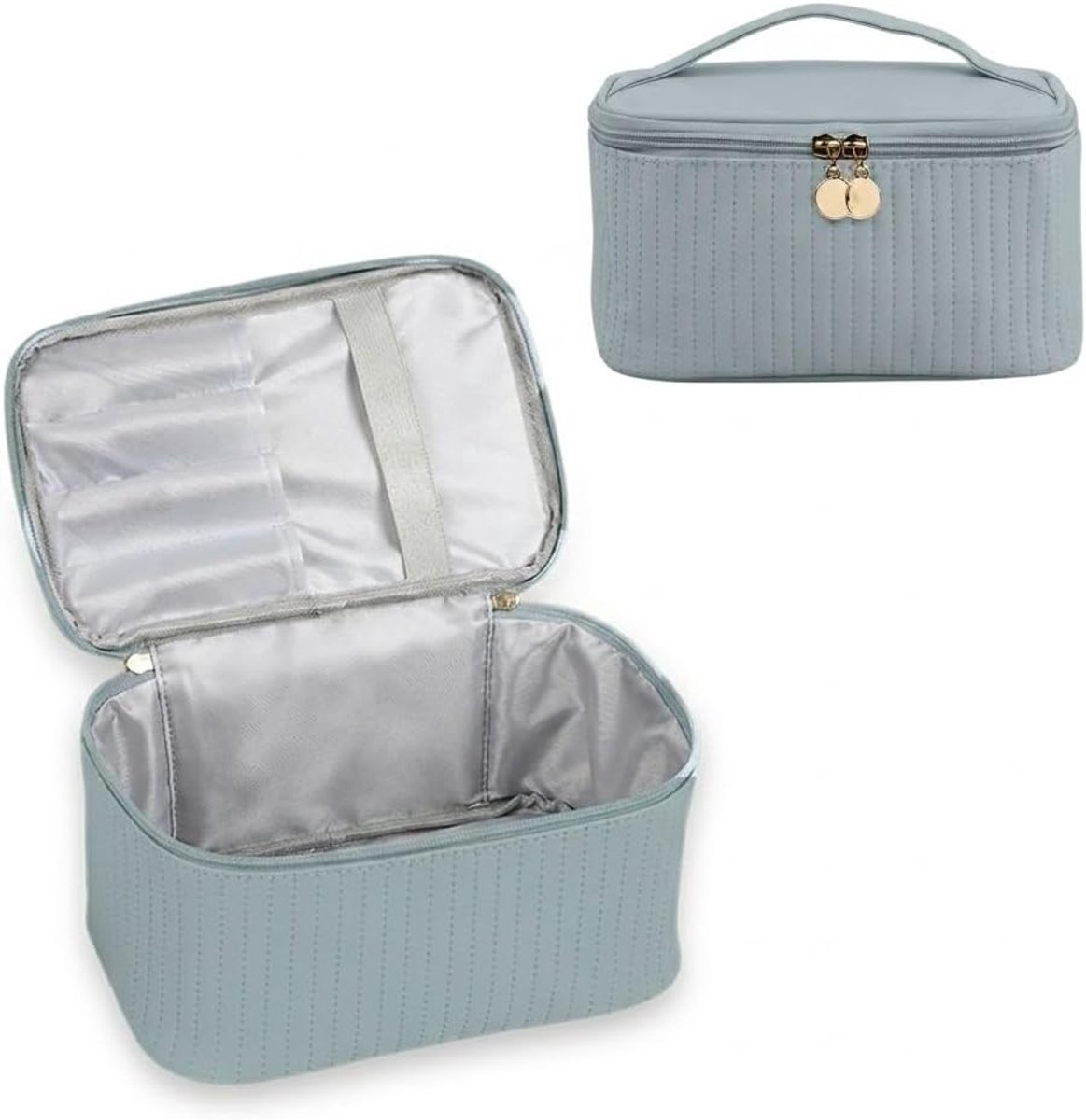 Make-up Tas Groot - PU Leer - Waterdicht - Ideaal voor Reizen - ShopVlot