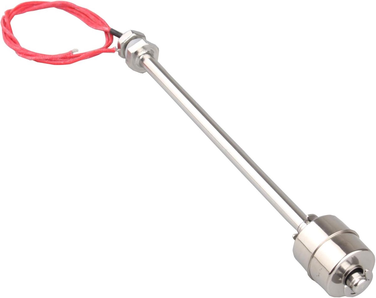 Flow Switch, Liquid Water Level Sensor, Stainless Steel, Vertical Float Switch, for Electric, Drainage, Filling Mode - ShopVlot
