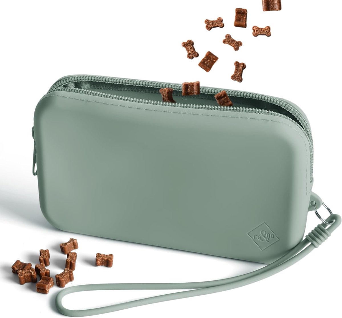 ne&no Silicone Dog Treat Bag, Easy to Clean Treat Bag, Dog Treat Bag, Dog Treat Bag - ShopVlot