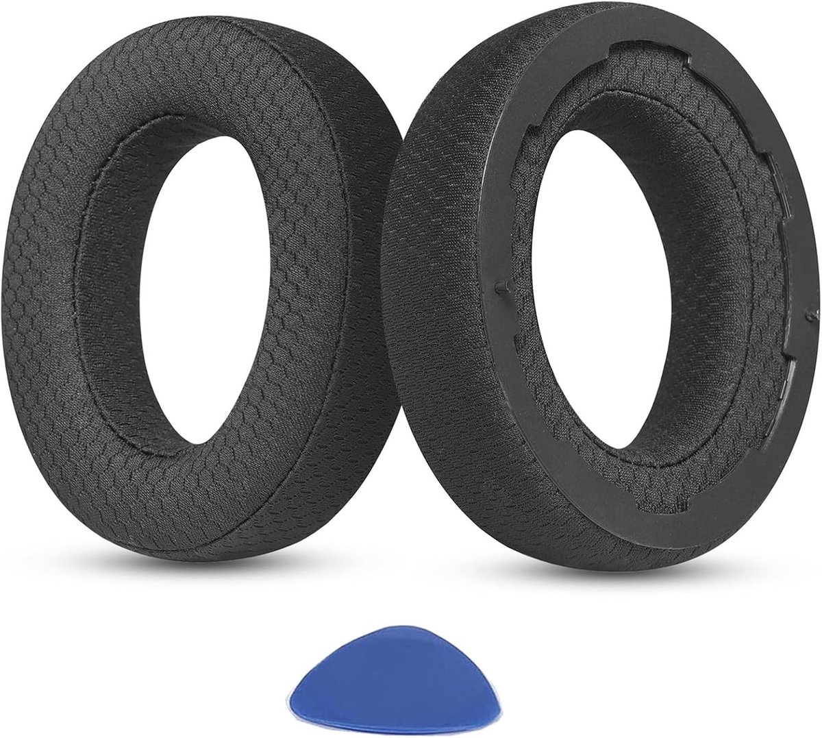 Ear Pads Replacement Pads Compatible with Focal Bathys Bluetooth Headphones Mesh Fabric Ear Pads High Density Foam - ShopVlot