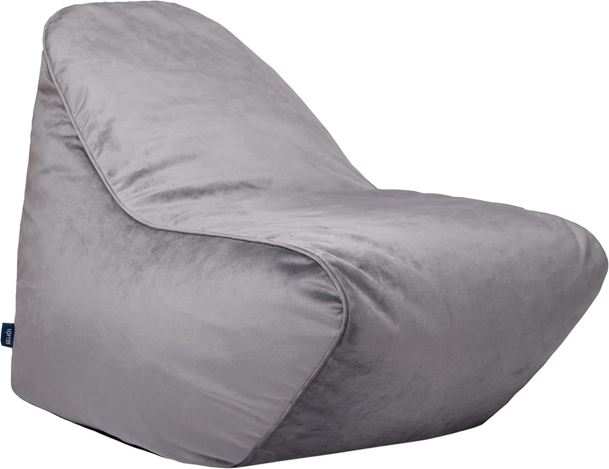 Loft 25 Bean Bag Sofa Chair - Living Room Indoor Velvet Bean Bag Furniture Chair - ShopVlot
