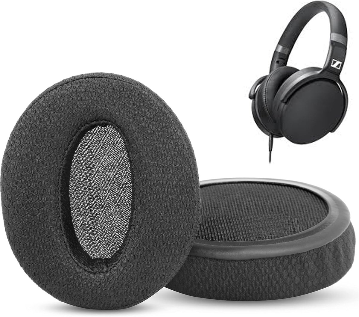 Breathable and Durable Ear Pads Replacement Compatible with Sennheiser HD4.30 HD450BT HD458BT Headphones Ear Pads with - ShopVlot