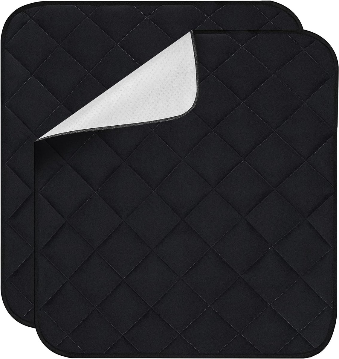 Zitbeschermers 56 x 53 cm - waterdicht en herbruikbaar - antislip onderkant - bescherming voor rolstoel en bed - ShopVlot