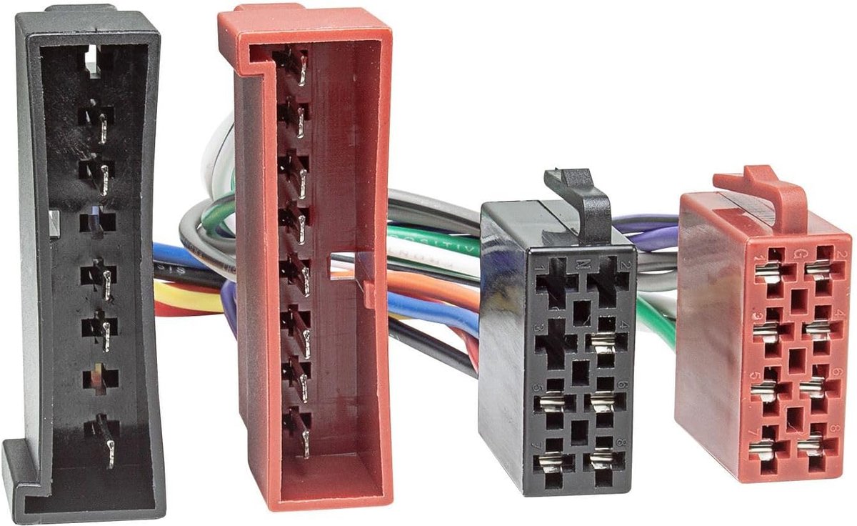 Radio adapter kabel voor Ford, Mazda, Jaguar - 16pol iso standaard - Eenvoudige aansluiting - Voor retrofitting - ShopVlot
