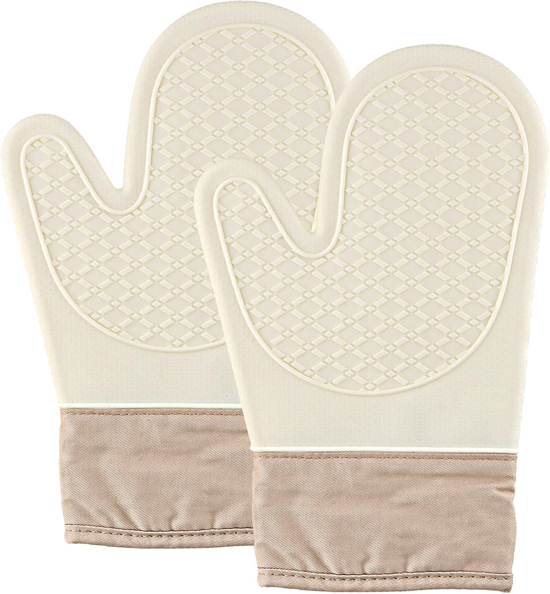 Ovenhandschoenen professioneel - hittebestendig tot 300 °C - waterdicht en antislip - ideaal voor grillen en bakken - ShopVlot