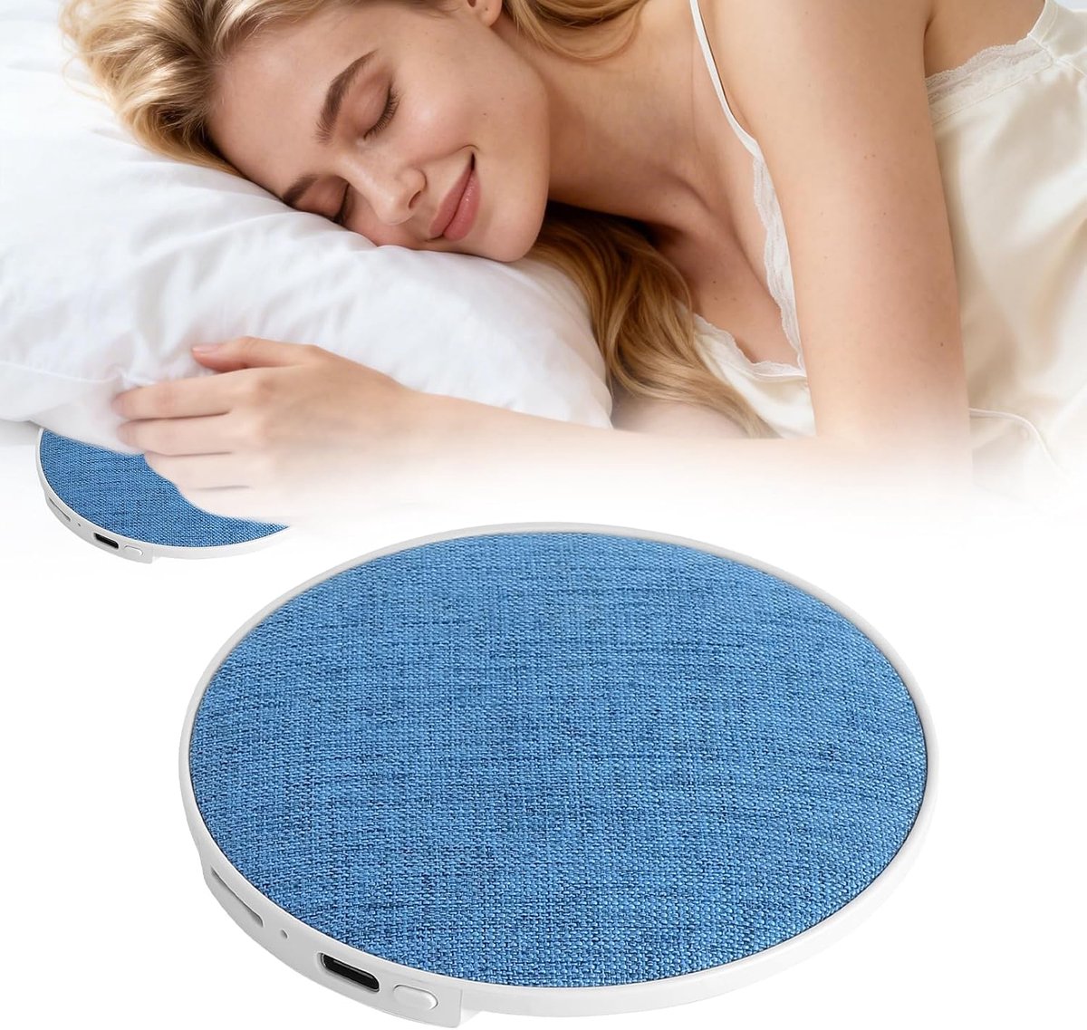 Kussenluidspreker onder het kussen - bluetooth - hifi-geluid - ideaal voor ontspannen slaap - ShopVlot