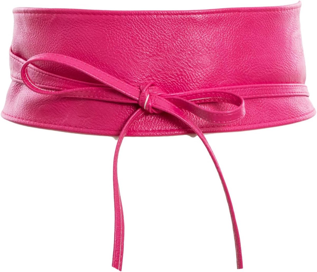 Damesriem - Fuchsia - Sash van faux leer - Brede band voor een trendy look - ShopVlot