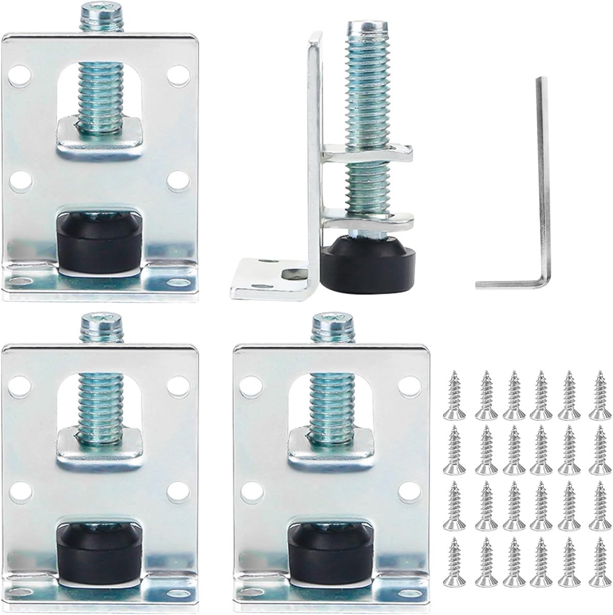 Verstelbare Meubelpoten Set - 8 Stuks Heavy Duty - Hoogteverstelbaar - Ideaal voor Tafels en Kasten - ShopVlot