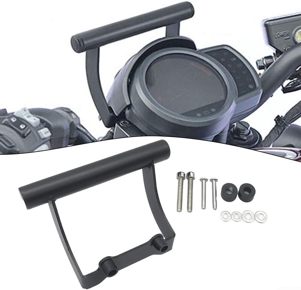 Windscreen Mount Navigatiebeugel - Voor Honda Rebel CMX1100 - Stevig en duurzaam - Eenvoudige installatie - ShopVlot