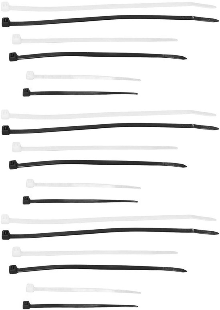 Kabelbanden Stevige Constructie - Kabelbinders Herbruikbaar - Tie Wraps - Kabelbinders Klittenband - Draad Koordbeheergereedschap - Veelzijdig Gebruik