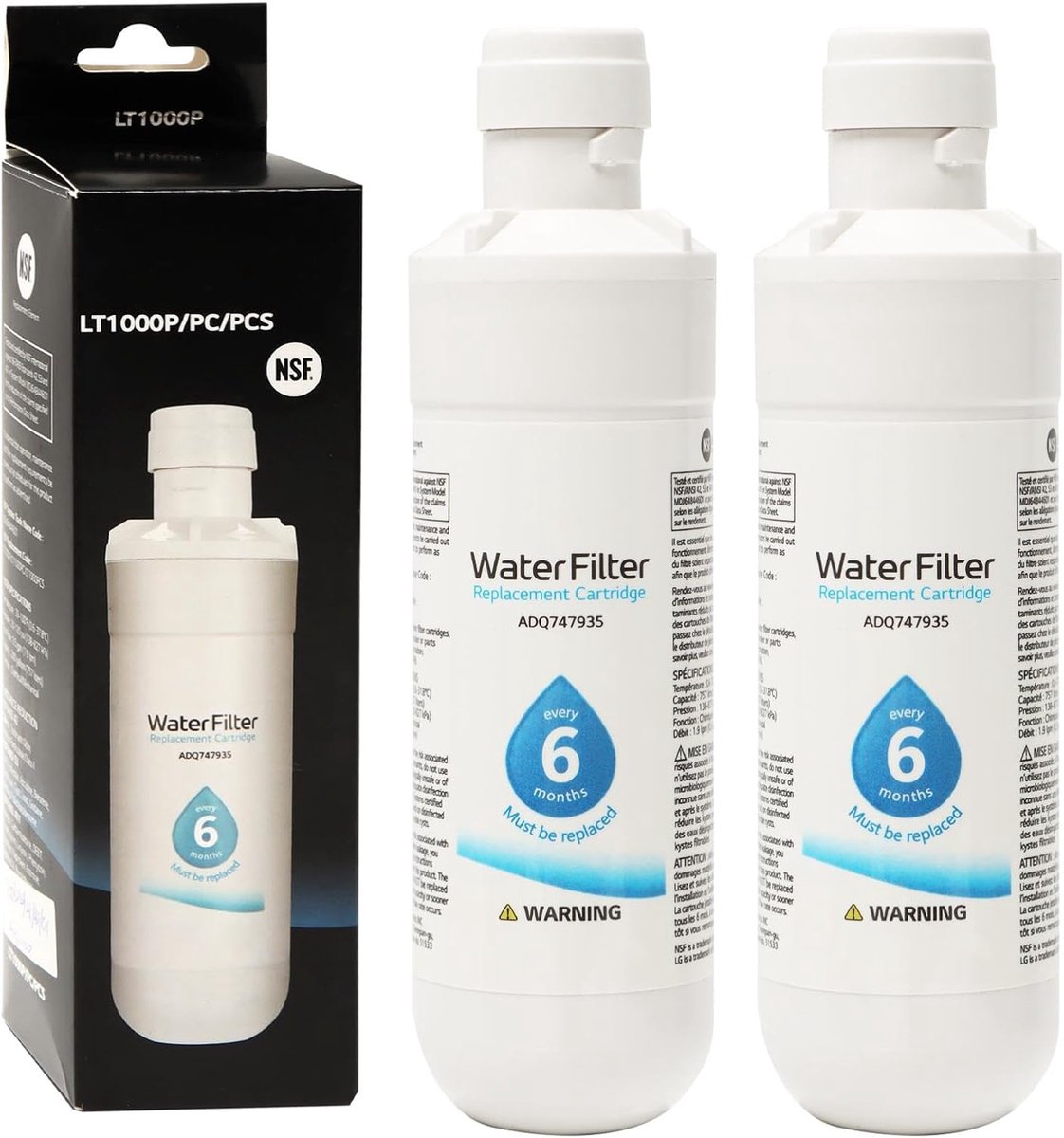 Waterfilter voor koelkast - vervangbaar - geschikt voor Kenmore 9980 - levert schoon en fris water - ShopVlot