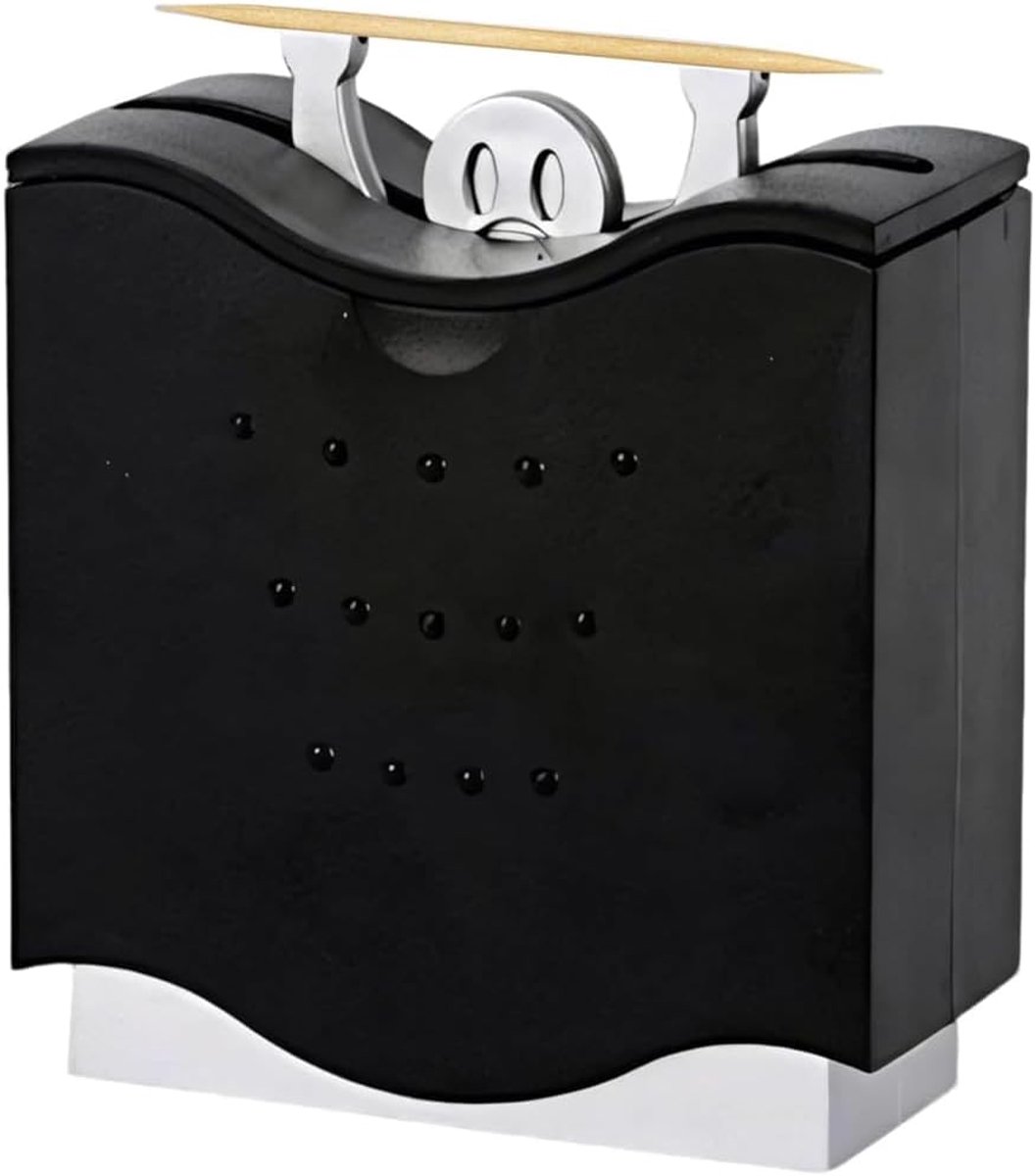 Tandenstokers dispenser - Rvs tandenstokerhouder - Automatisch en draagbaar - Ideaal voor buitengebruik - ShopVlot