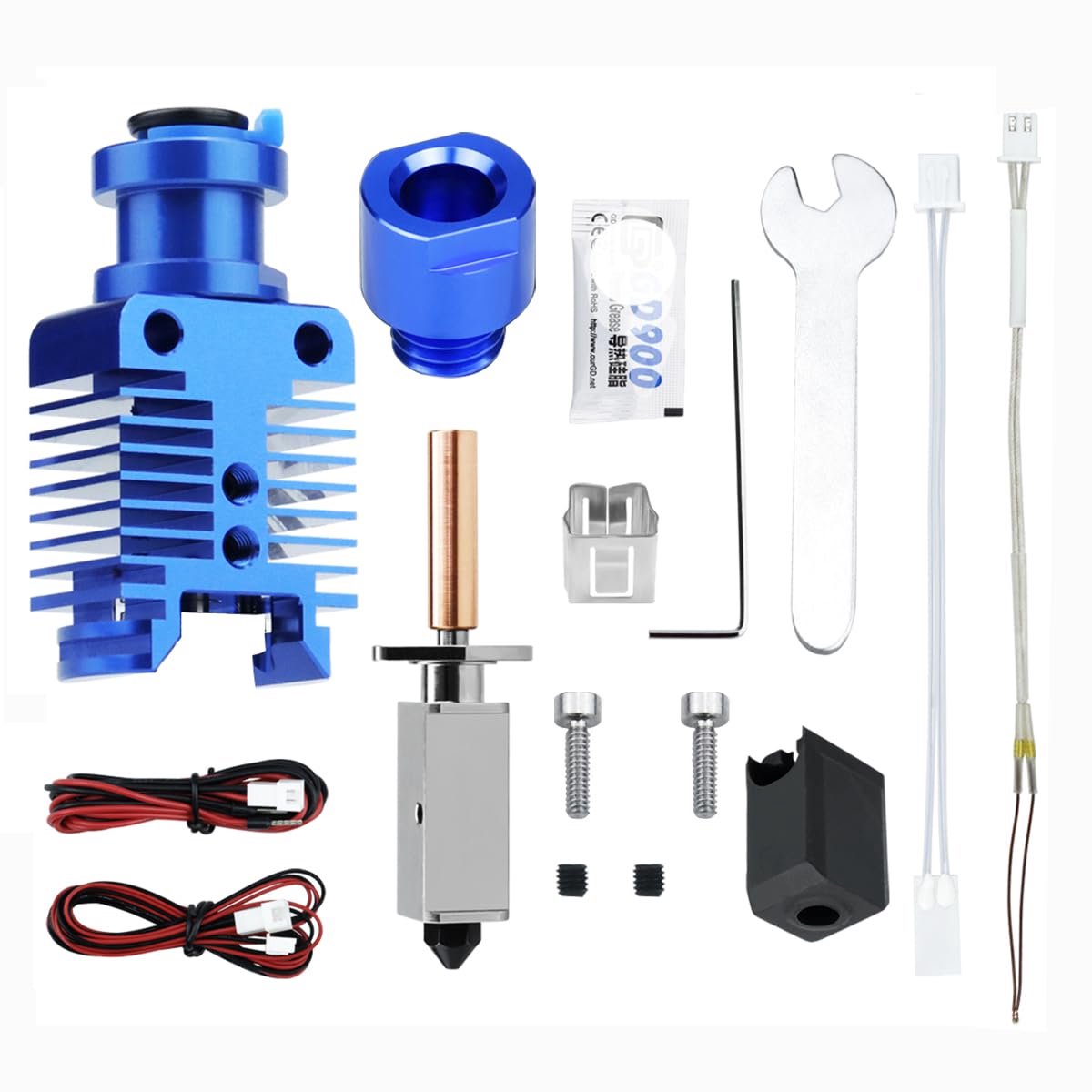 Ceramic Heater Core Hotend - Bimetalen Heatbreak - Hoge slijtvastheid - Geschikt voor Voron 2.4 en Ender 3 V2 Pro - ShopVlot