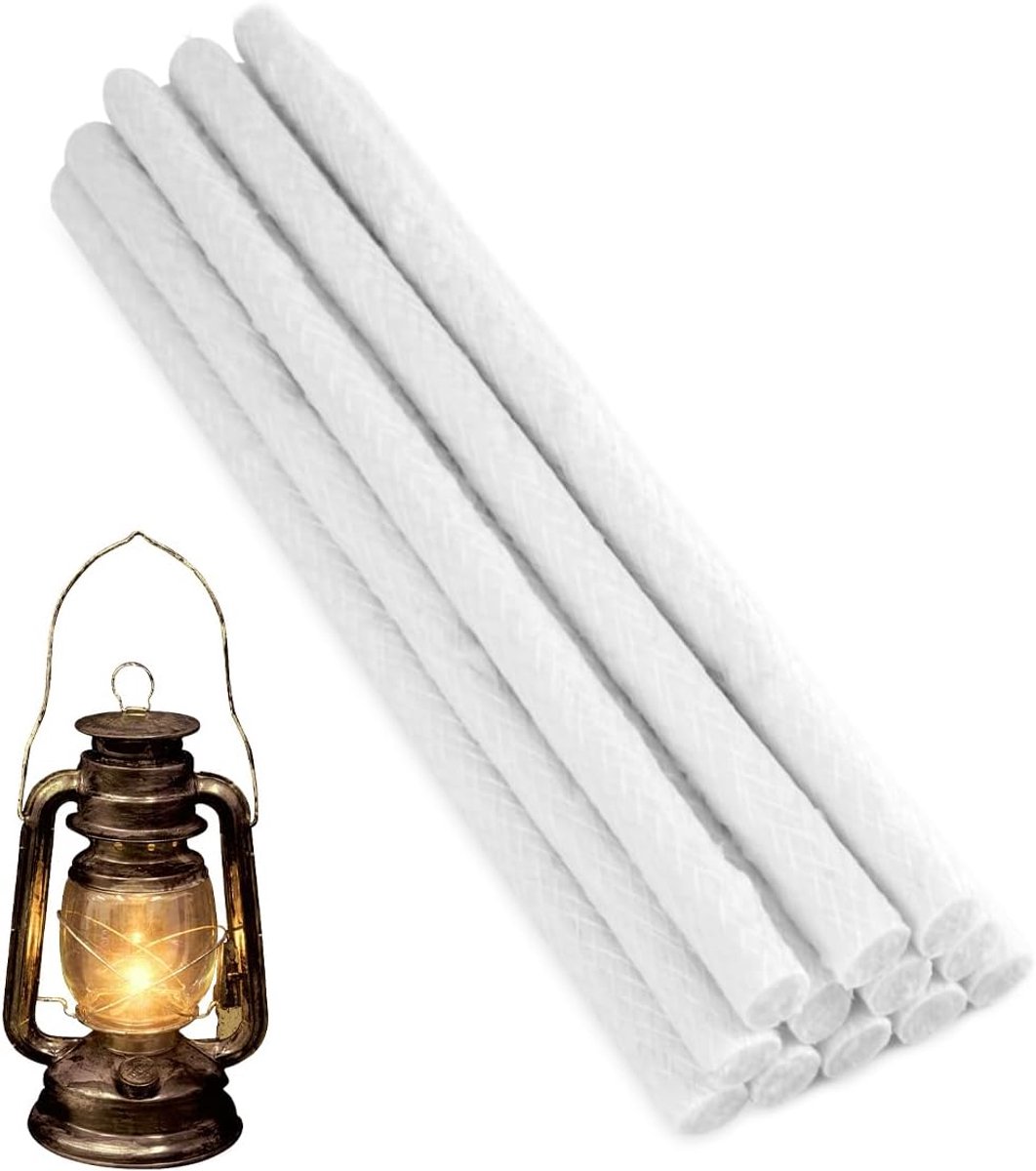 Glasvezellonten 10 mm - 25 cm duurzaam - perfect voor kandelaars - sfeervolle verlichting - ShopVlot