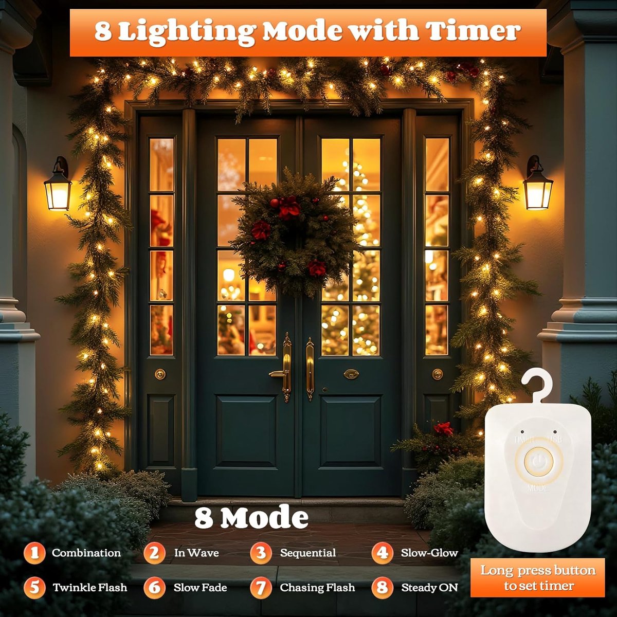 Sfeervolle String Lights 3M 30LED - Oplaadbare Batterij - IP65 Waterdicht - Perfect voor Tuin en Feestjes - ShopVlot
