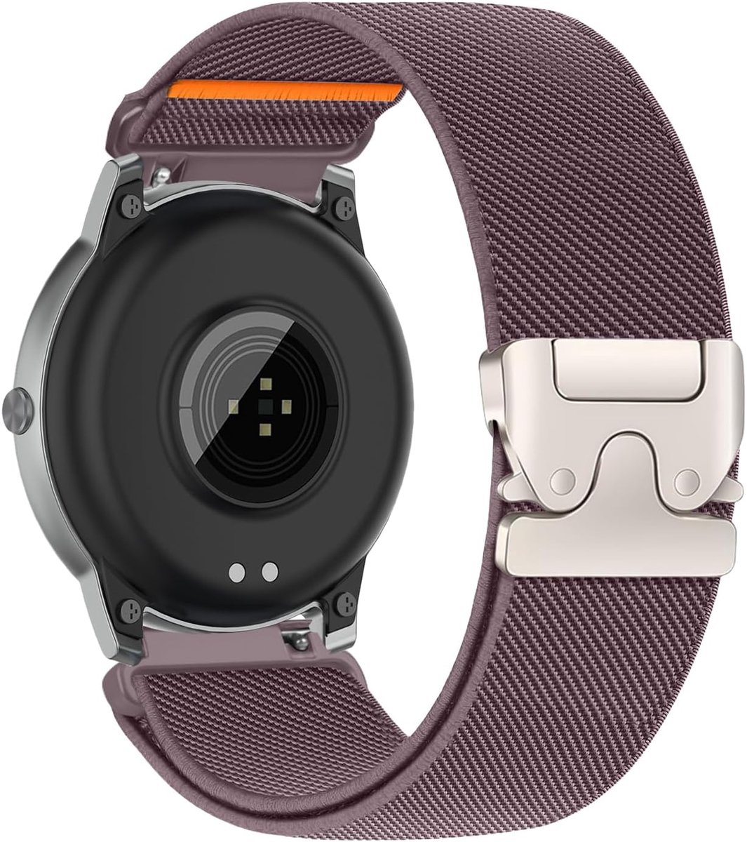 Nylon elastische horlogeband 20 mm - ademend nylon - vervangband - ideaal voor sporters - ShopVlot