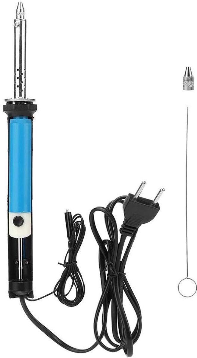 Desoldeerpomp 2-in-1 - Elektrische soldeerbout - 30W en 220V - Ideaal voor elektronica - ShopVlot