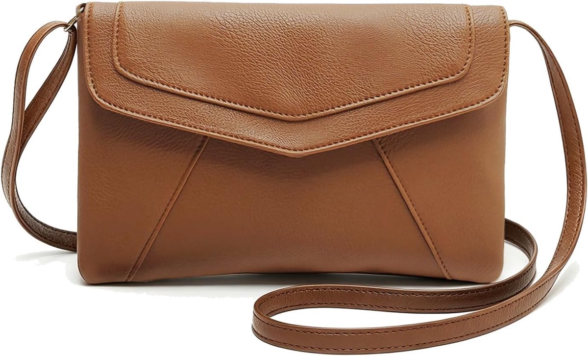 Small Shoulder Bag for Women, Wrap PU Leather Crossbody Bag Ladies Vintage Handbag, Women Travel Shoulder Bag with - ShopVlot