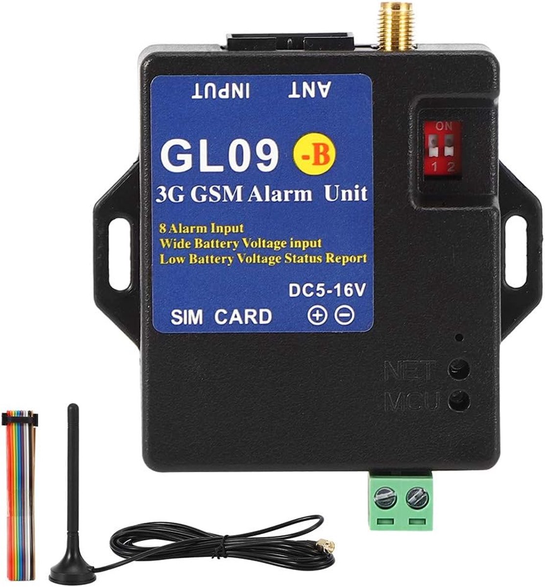 GSM Alarm 8 Input GSM Alert System Wireless Alarm Module GL09‑B 3G For Warehouses With Home Security - ShopVlot