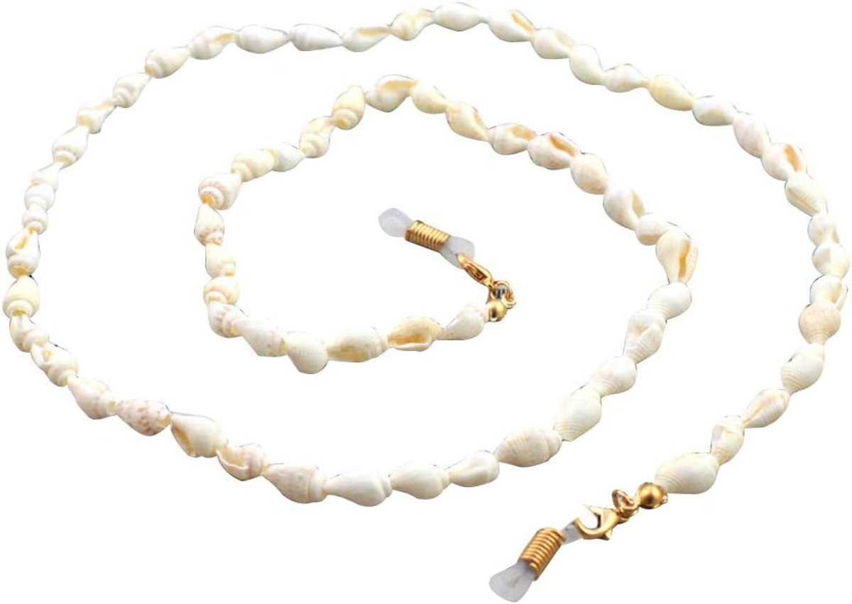 LDA GET Fresh glazen ketting zonnebril houder omhangband touw ornamenten halsketting - ShopVlot